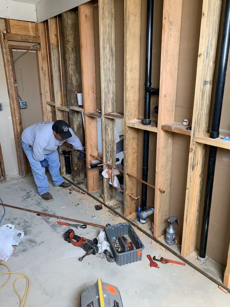 Commercial rough-in plumbing for Gas Line Repair in Walnut Cove